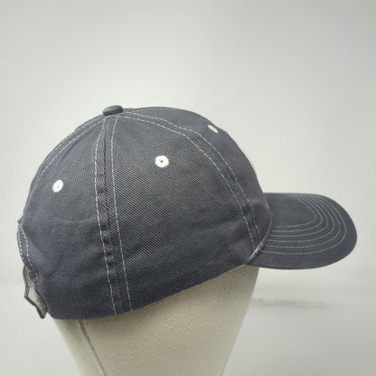 American Red Cross Baseball Cap Gray One Size Embroidered Logo Strapback Hat