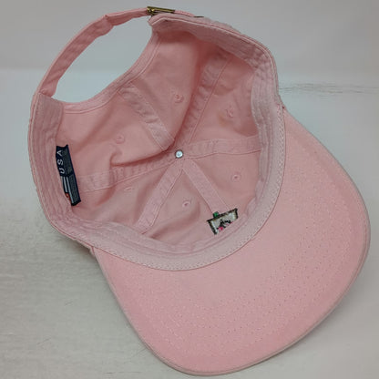 USA Premium Headwear Baseball Cap Pink One Size Boba Tea Cotton Hat Slideback
