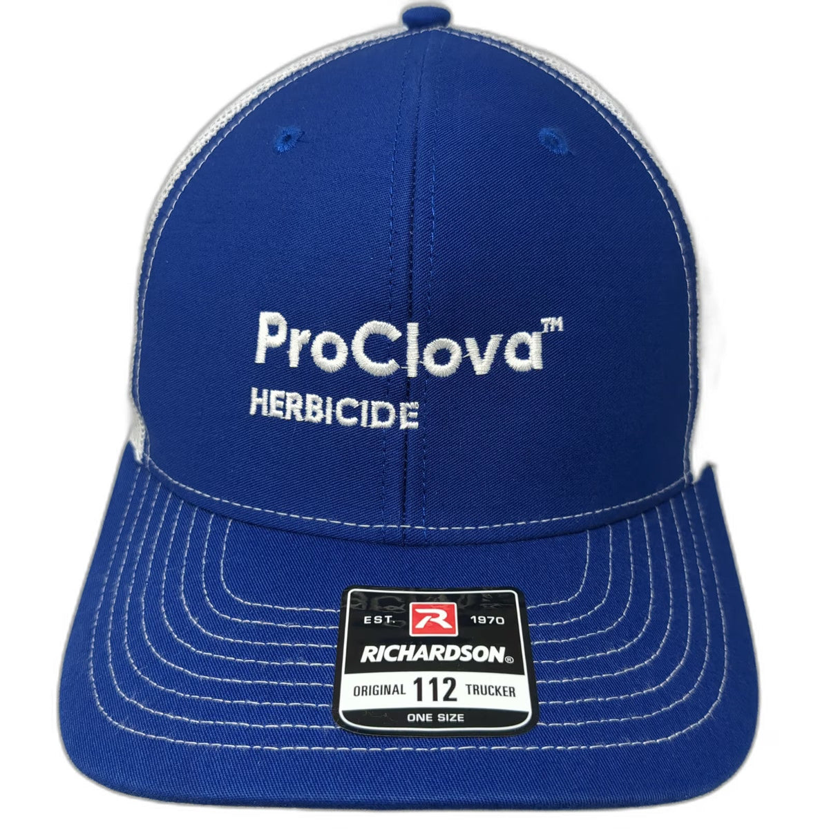 Richardson Trucker Hat Blue One Size ProClova Herbicide Corteva Agriscience Mesh