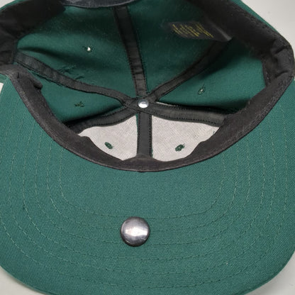 Produits Horizon Inc Snapback Green One Size Padded Front Strap Button Hat