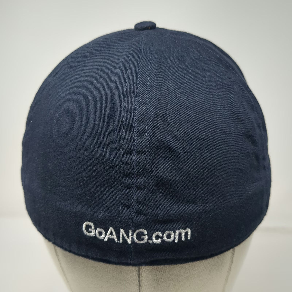 Air National Guard Blue Baseball Cap One Size Fitted Made in USA GoANG Logo Hat