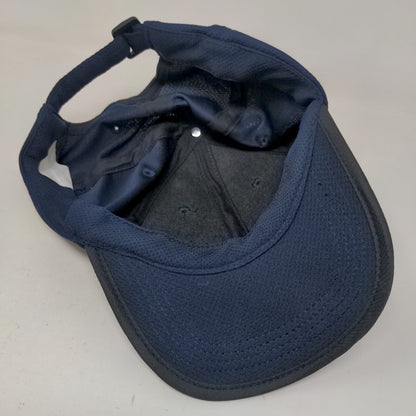 Unbranded Men's Slideback Hat Blue Size OS Blank 100% Polyester Adjustable