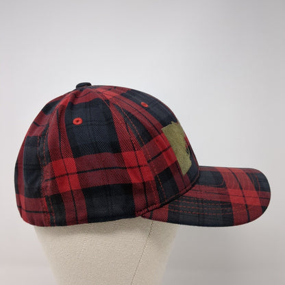 Idaho Tree Gun Fitted Hat Multi S-M Plaid Embroidered Flexfit Yupoong