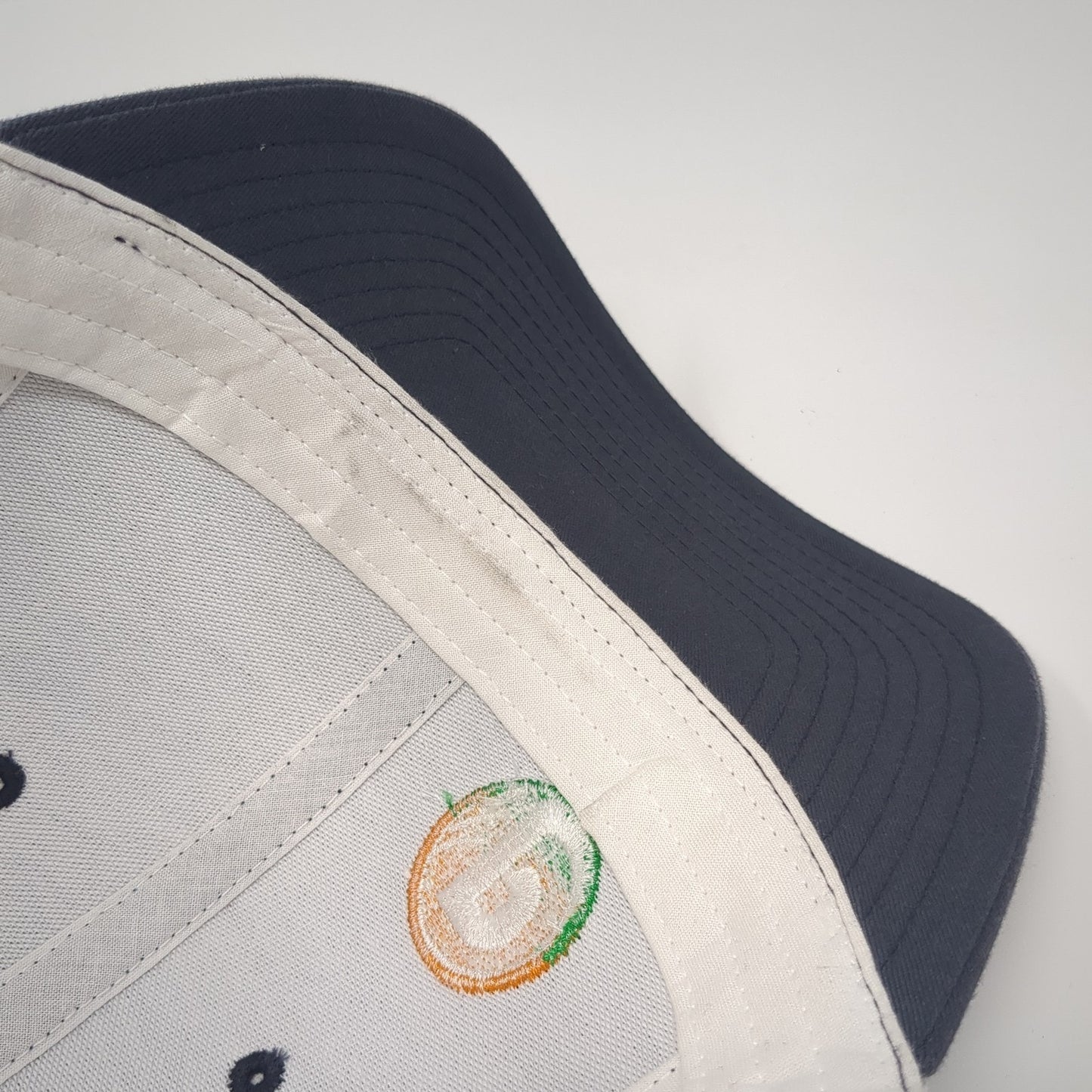 P CDA Snapback Mesh Back Trucker Hat Gray One Size Colorblock Sport-Tek