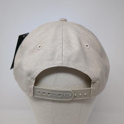 Cascade Raft Co. Est 1985 Snapback Hat Beige One Size Adjustable Lone Rock