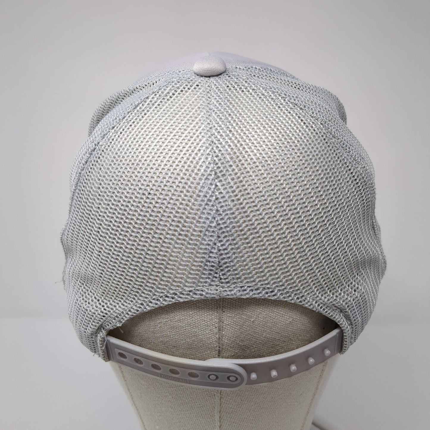 North Bay Truck Body Snapback Rope Trucker Hat Gray One Size Mesh Back