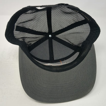 Richardson Trucker Hat Gray One Size Mesh Snapback Flat Brim Arborwear Logo