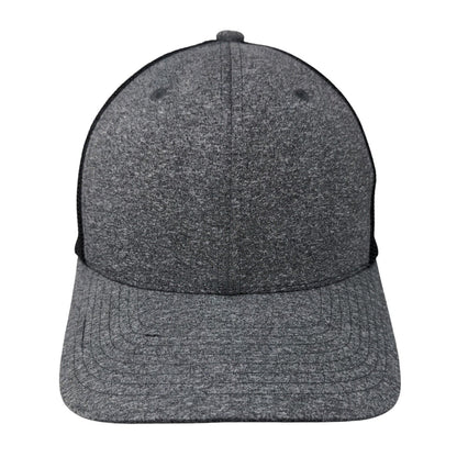 Yupoong Flexfit Fitted Mesh Back Trucker Hat Gray OSFA Colorblock