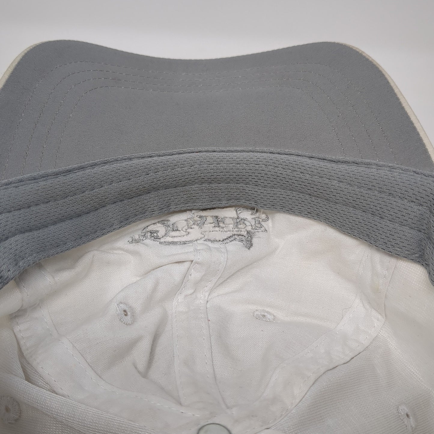 The Quarry Strapback Baseball Cap Beige One Size Adjustable Embroidered Antigua