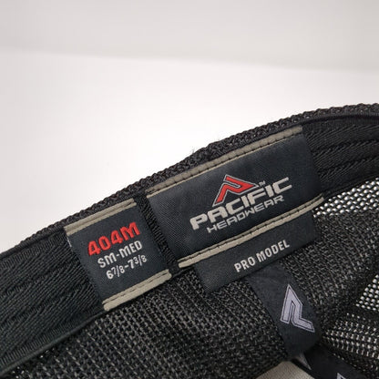 Crossfit South Boise Fitted Mesh Back Trucker Hat Black 6 7/8-7 3/8