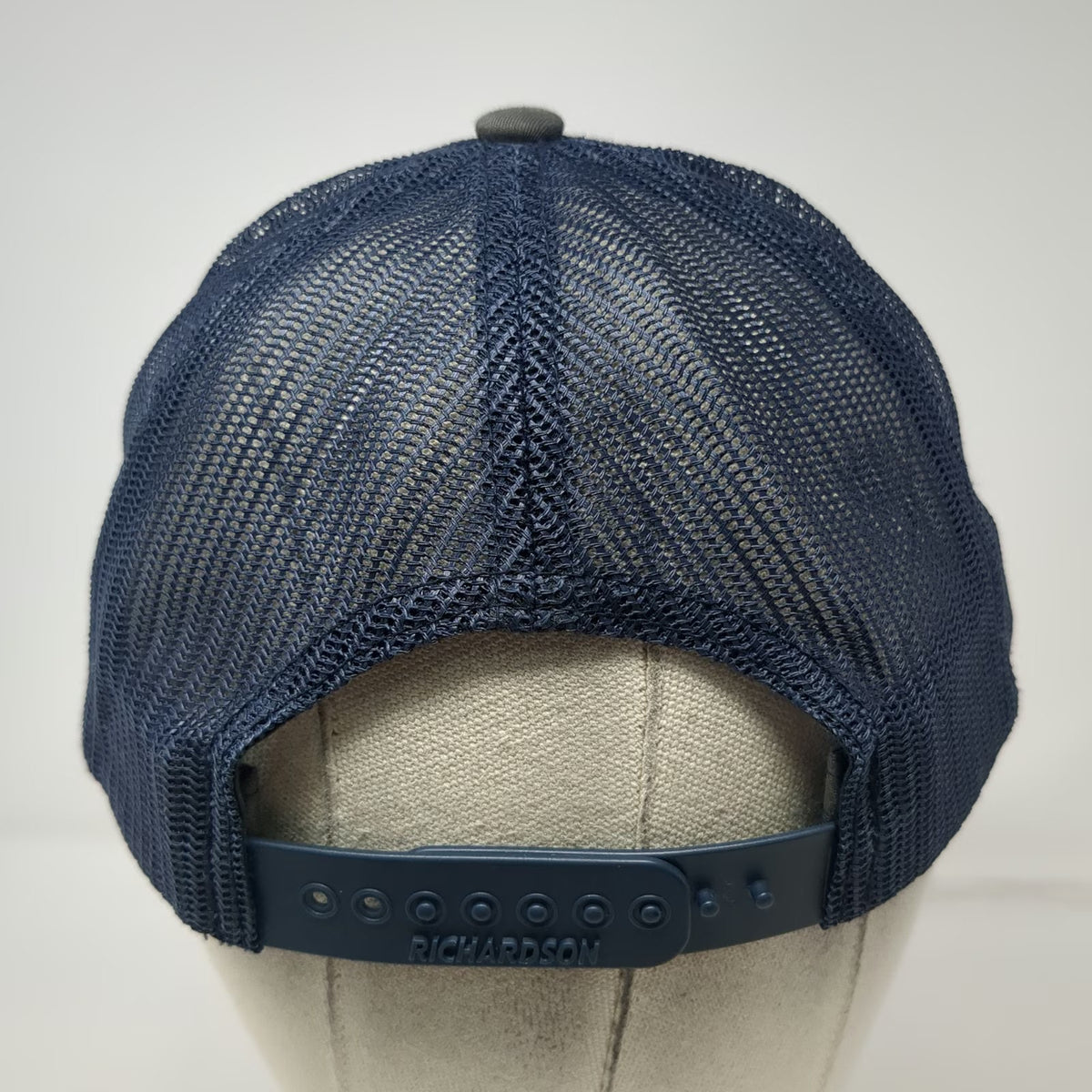 Richardson Trucker Hat Gray One Size Henry's Construction Fence Mesh Snapback