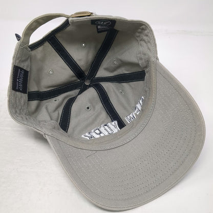 '47 New York Yankees MLB Gray Baseball Cap One Size Blue White Slideback Cotton