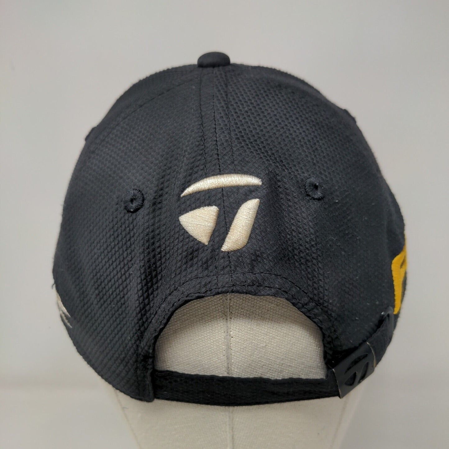 TaylorMade R11S Slideback Hat Black OSFA Adjustable Embroidered