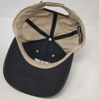 Richardson Baseball Cap Beige One Size Farm Bureau Ins. Logo Contrast Brim Hat