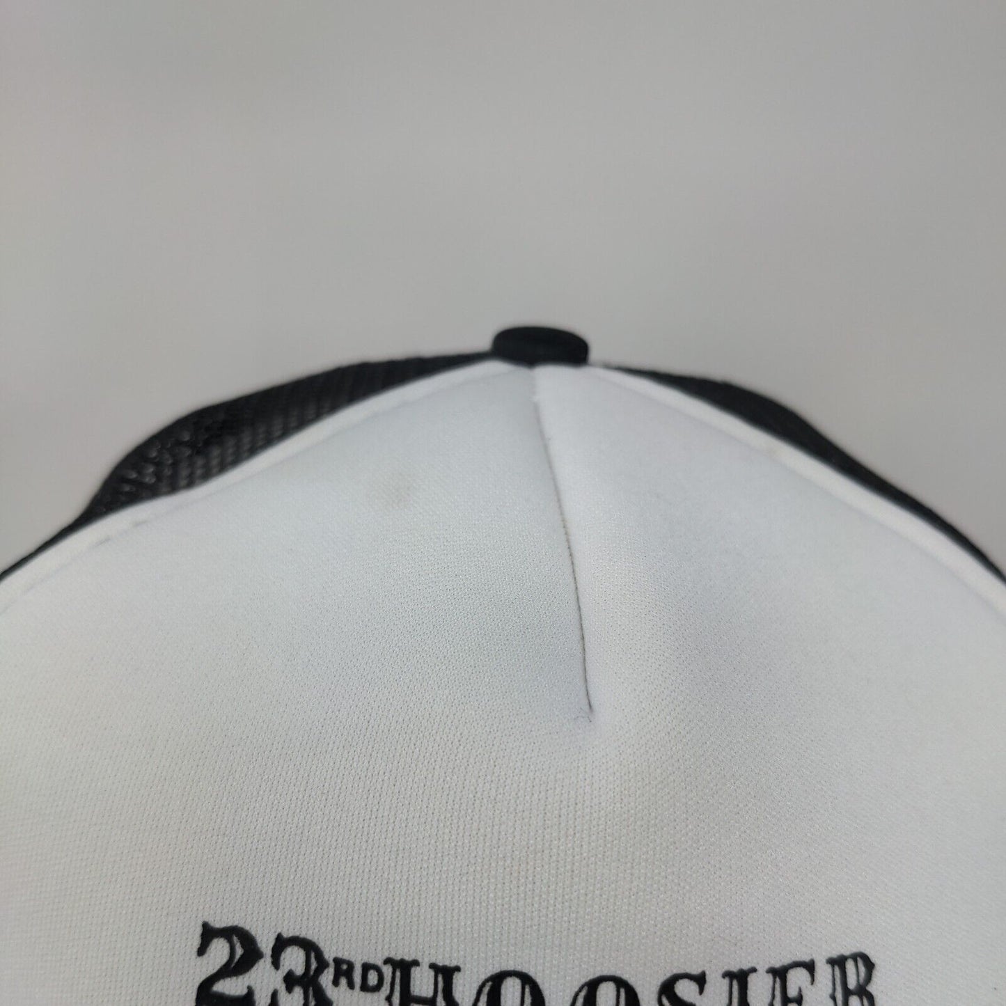 Indianapolis Motor Speedway Snapback Trucker Hat Black OSFA Mesh Back San Sun