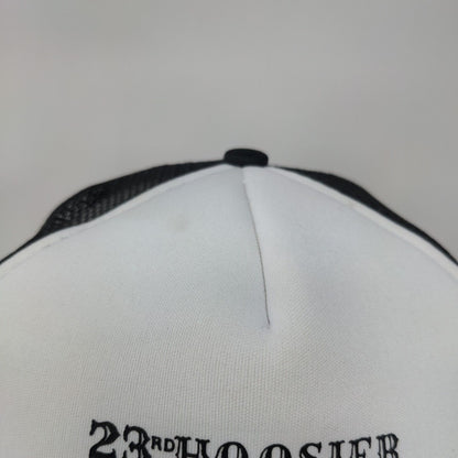 Indianapolis Motor Speedway Snapback Trucker Hat Black OSFA Mesh Back San Sun
