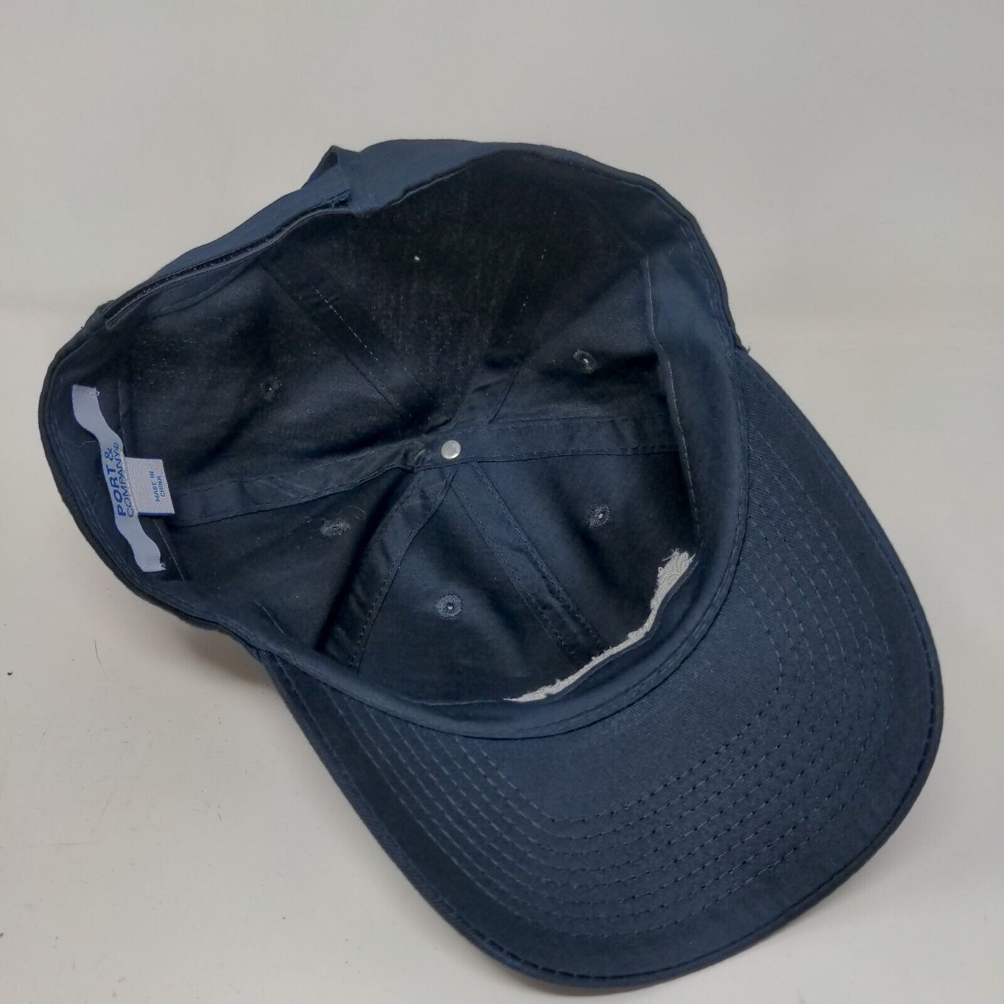 Port & Company Men's Strapback Hat Blue Embroidered Northwestern Mutual Logo