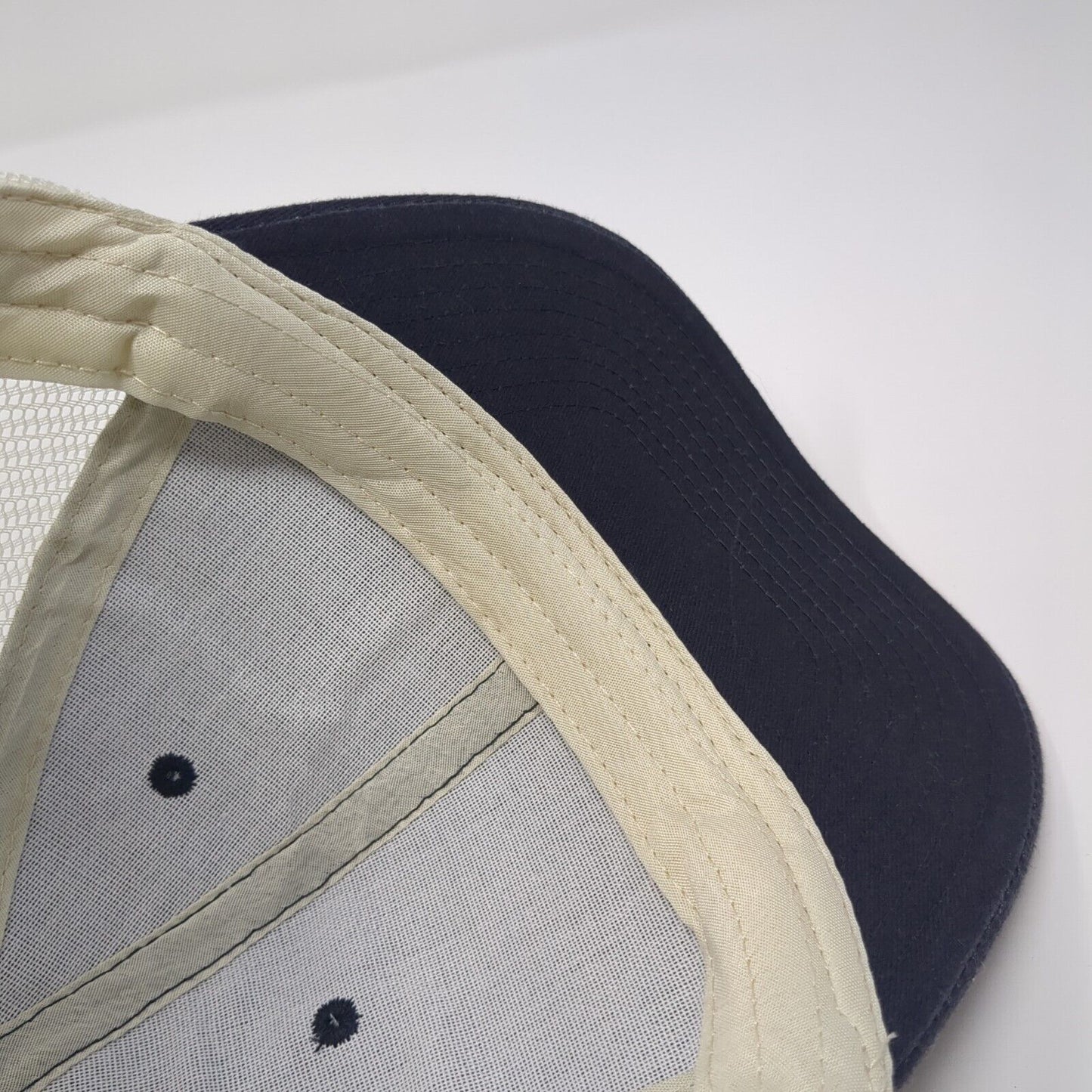 Mubea Light Efficient Global Strapback Trucker Hat Blue OS Mesh Back Vitronic