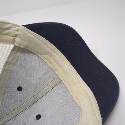 Mubea Light Efficient Global Strapback Trucker Hat Blue OS Mesh Back Vitronic