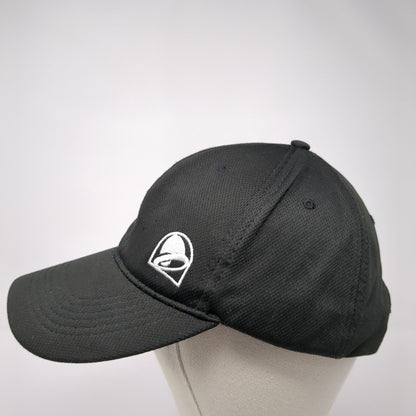Taco Bell Snapback Hat Black One Size Adjustable Embroidered 6 Panel