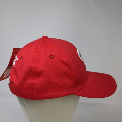 Coca-Cola Red Baseball Cap Olympics Union Jack Adjustable Cotton Hat W/Tags