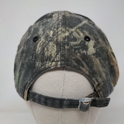 Bass Pro Shops Slideback Hat Camo OSFM Embroidered 6 Panel Red Head