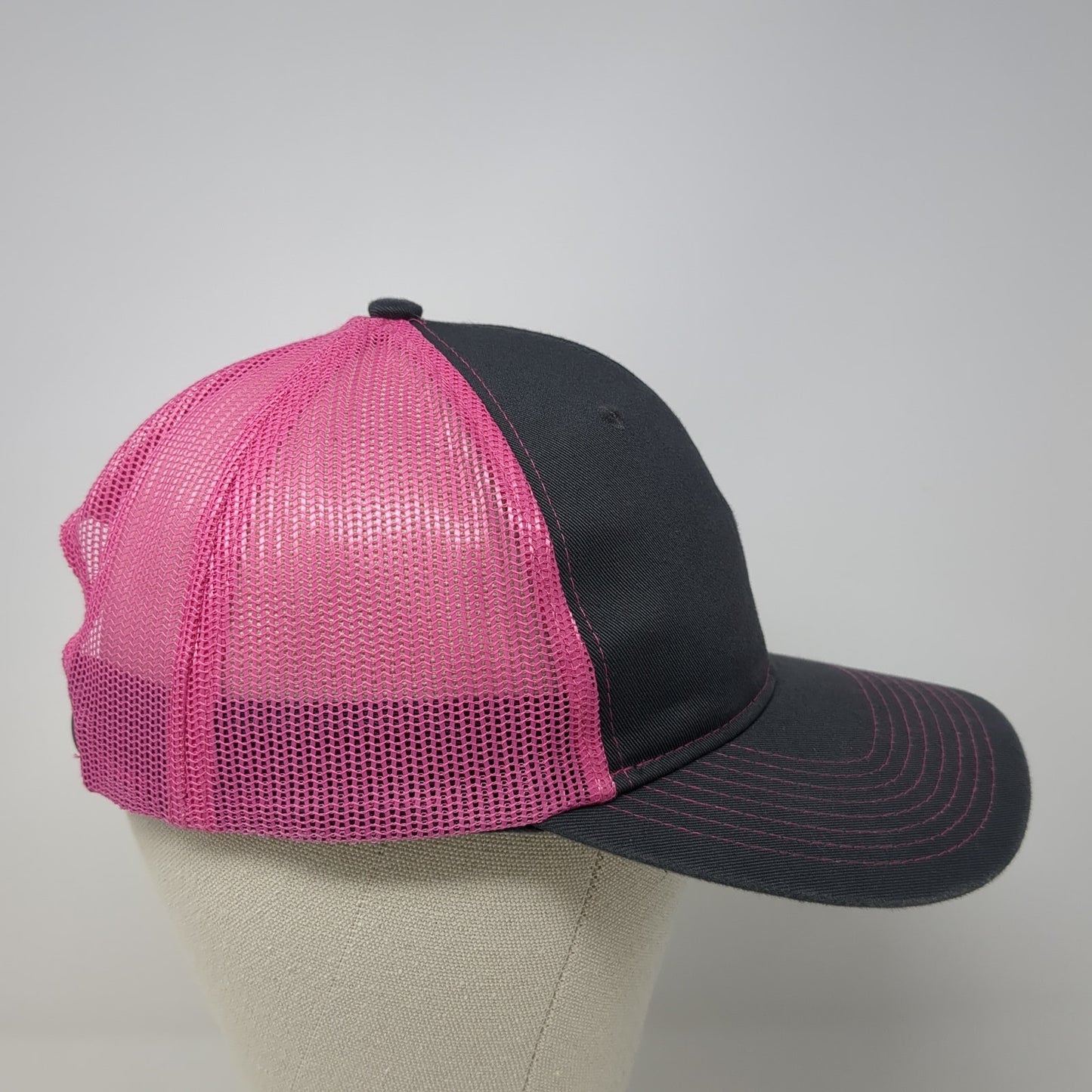 The Human Bean Snapback Trucker Hat Multicolor One Size Mesh Back