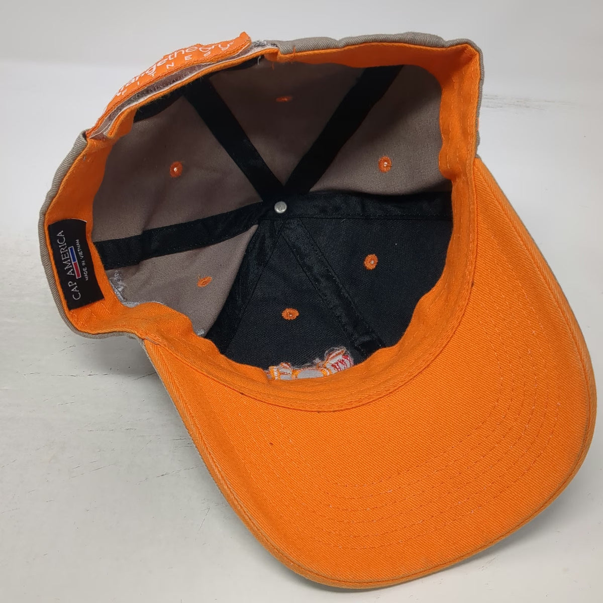Cap America Baseball Cap Beige One Size Orangetheory OTbeat Strapback Hat