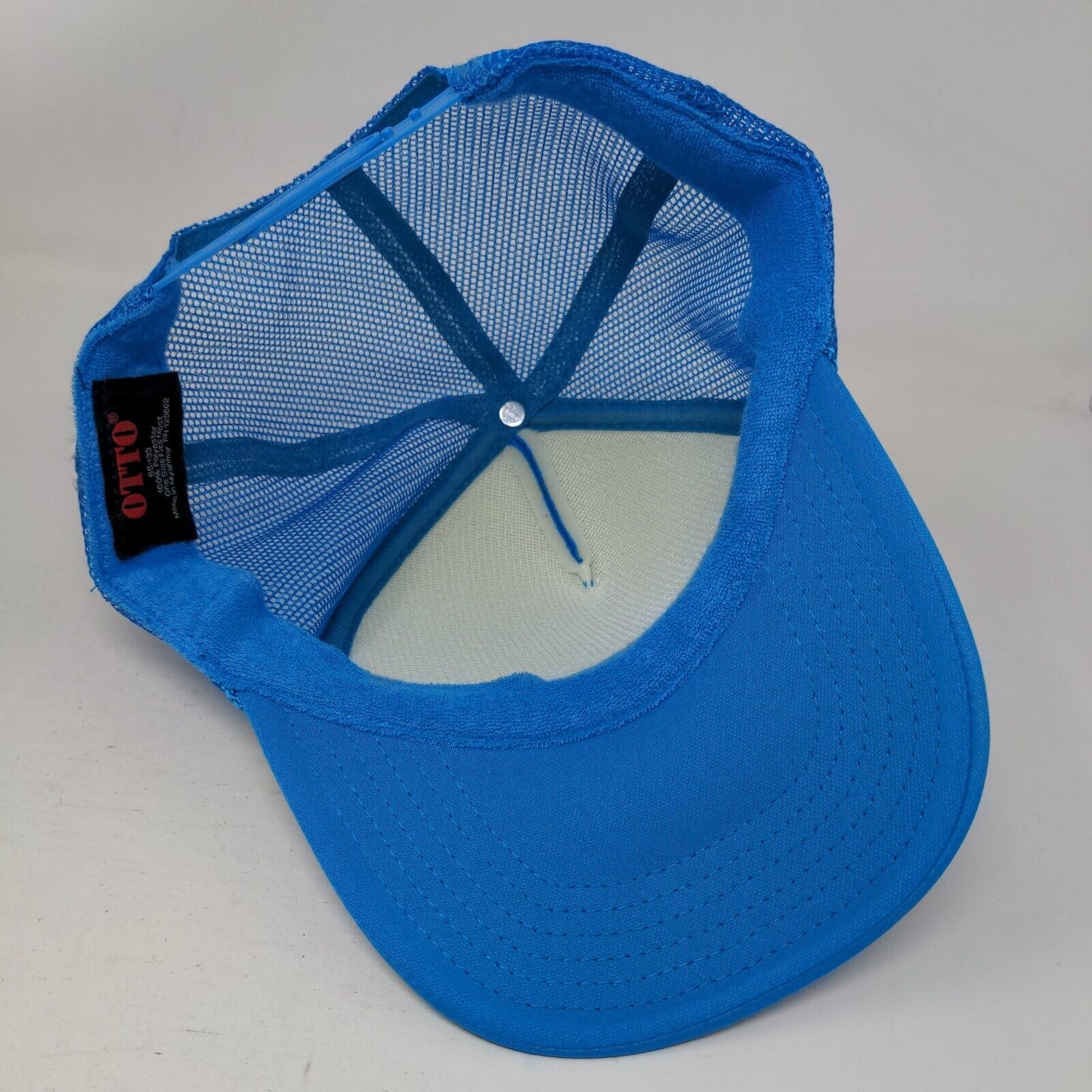 We Stick It Nashville Nights 2023 Mesh Back Rope Trucker Hat Blue OSFM Otto