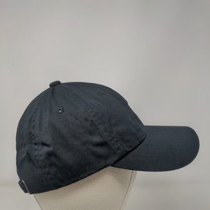 The Classics Yupoong Slideback Hat Black One Size Embroidered 6 Panel