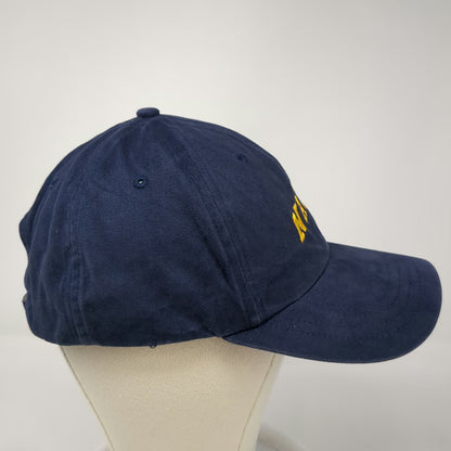 Oarsman 913 Baseball Cap Blue Yellow One Size Slideback Navy Embroidery hat