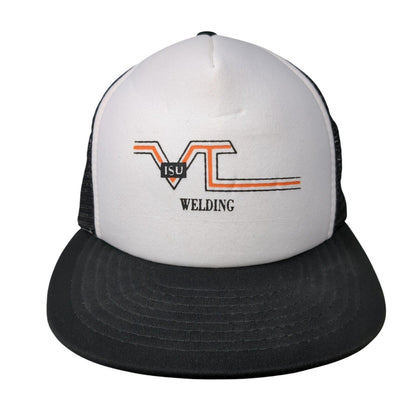 ISU Welding Snapback Trucker Hat Black OSFA Mesh Back Colorblock