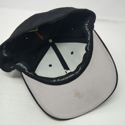 Jordan Baseball Cap Black XL Jumpman Logo Flexfit Structured Curved Brim Hat