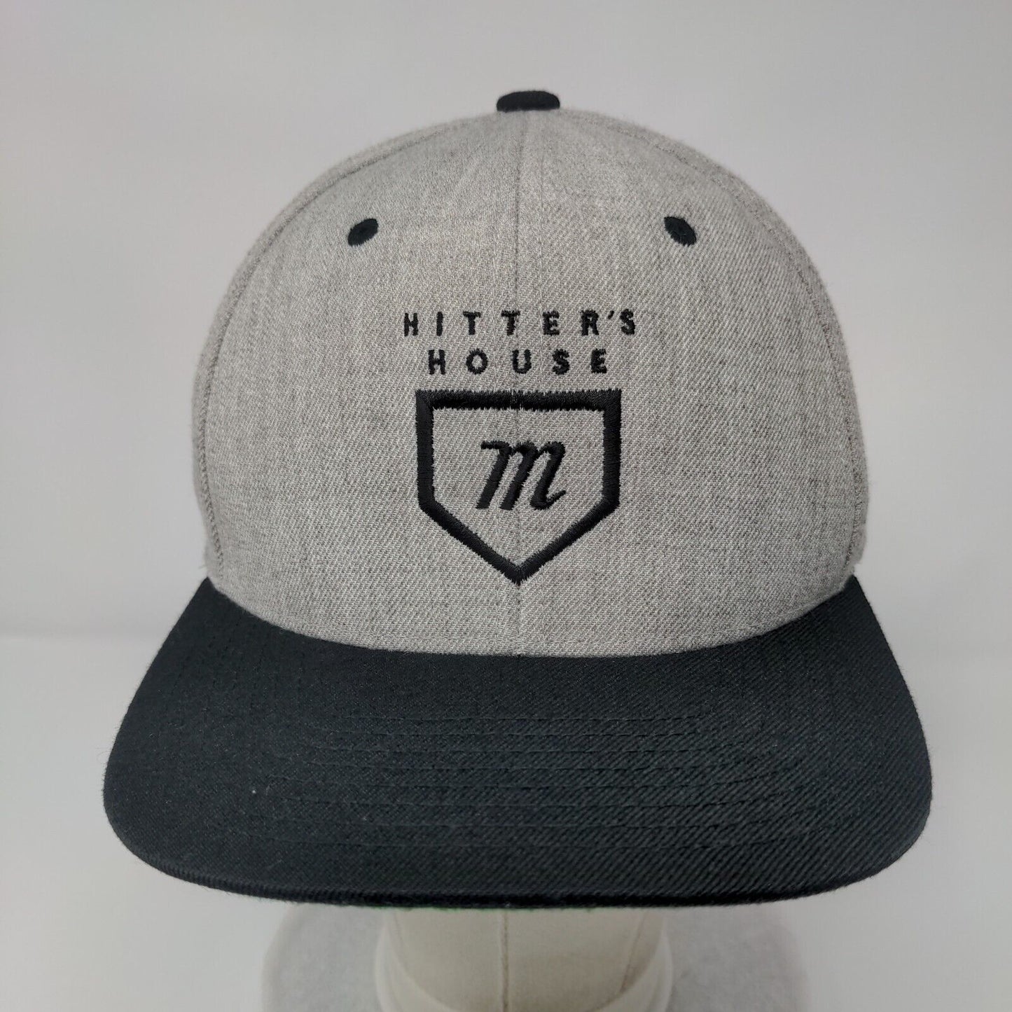 Hitter's House Los Angeles Snapback Hat Gray OS Adjustable The Classics Yupoong