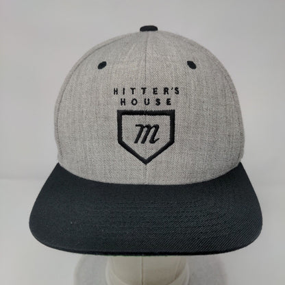 Hitter's House Los Angeles Snapback Hat Gray OS Adjustable The Classics Yupoong