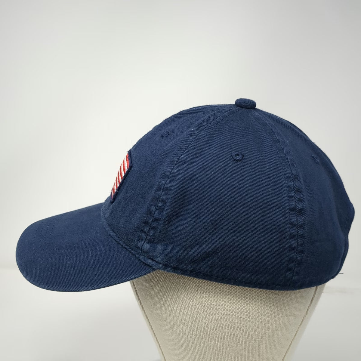 Old Navy Baseball Cap Blue One Size American Flag USA Cotton Slideback Hat