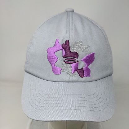 Under Armour Slideback Hat Gray OSFA Adjustable Embroidered UA Free Fit