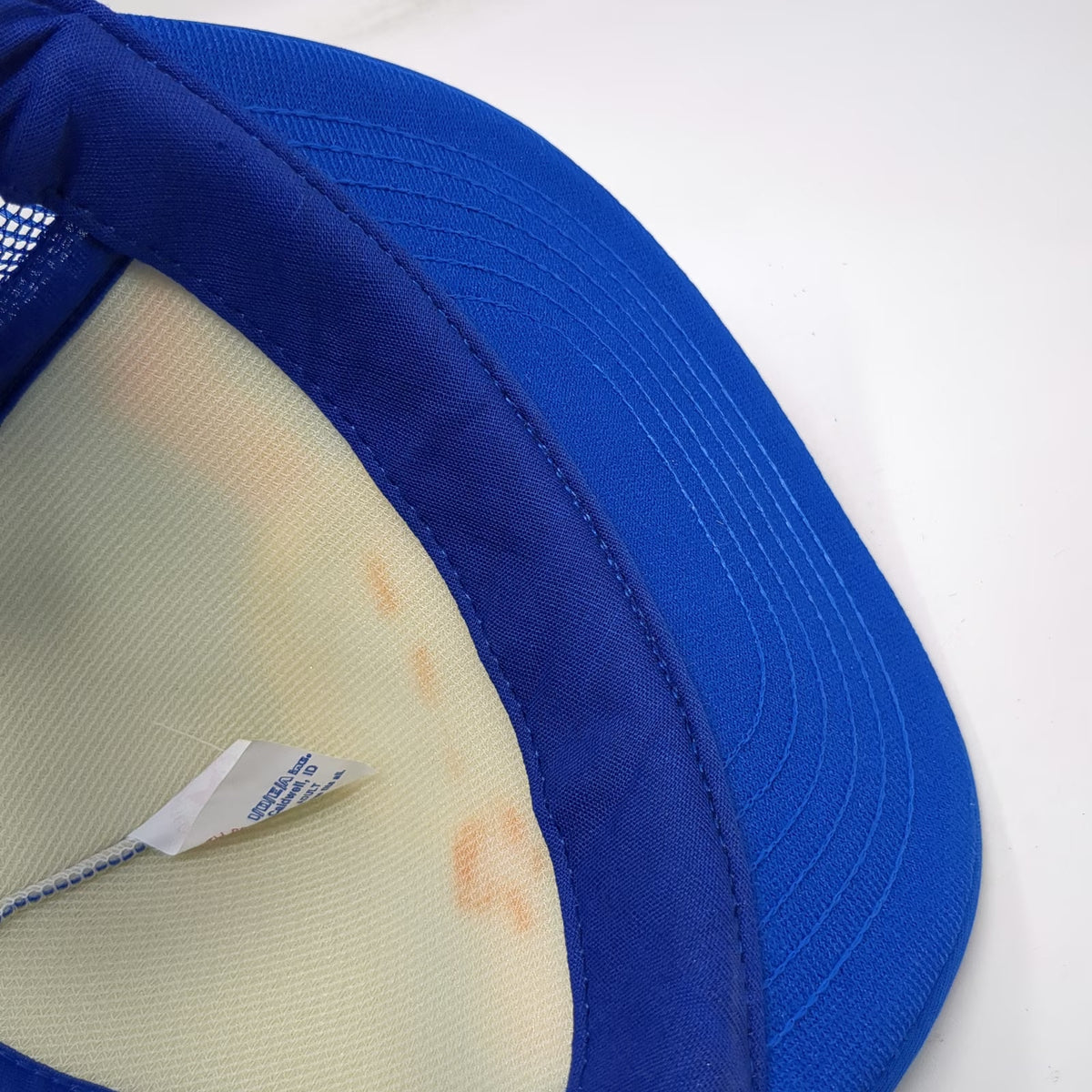 COPEA Inc. Trucker Hat Blue One Size Idaho State Seal Centennial 1890-1990