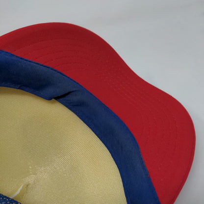 Love American Flag Snapback Trucker Hat Multicolor OSFA Patriotic Rope Cobra