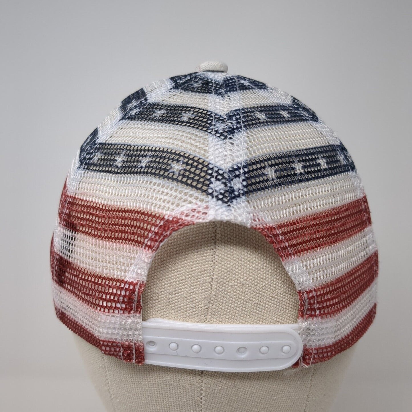 USA Stars & Stripes Snapback Trucker Hat Multi OS Adjustable Mesh Patriotic