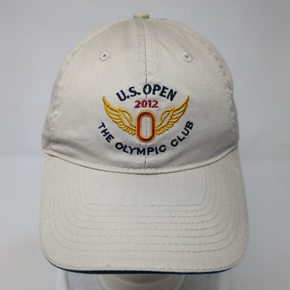 U.S. Open 2012 The Olympic Club Slideback Hat Tan One Size USGA Member