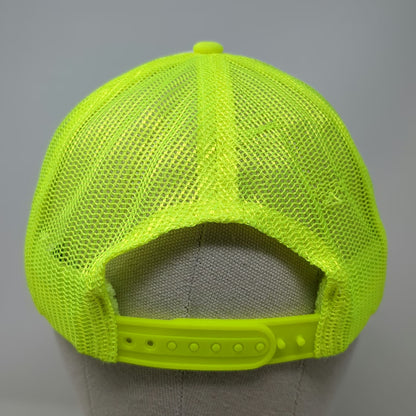 Port Authority Trucker Hat Green White Blue One Size Mesh Back Foam Golf Hat