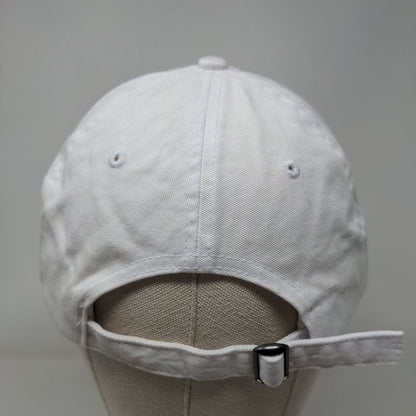 Fripp Island Slideback Hat White OSFM Adjustable Embroidered Patriotic 6 Panel