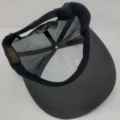 Turn It Up Snapback Trucker Hat Gray One Size Adjustable The Classics Yupoong