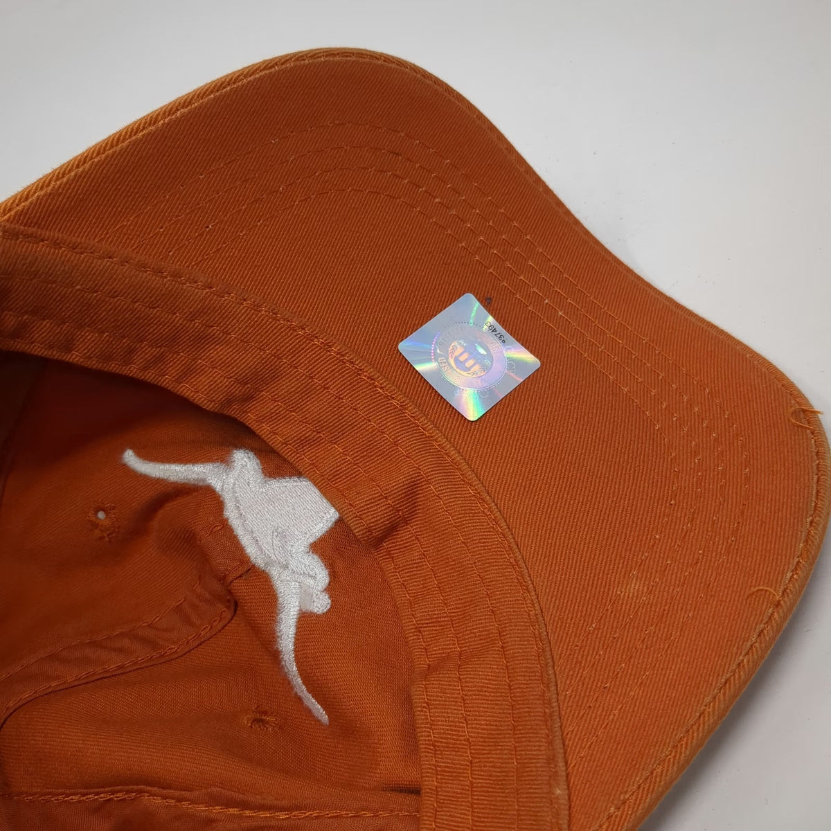 Texas Longhorns NCAA Signatures Baseball Cap Orange White One Size Slideback Hat