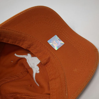 Texas Longhorns NCAA Signatures Baseball Cap Orange White One Size Slideback Hat