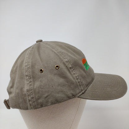 Sectagon-K54 Slideback Hat Tan One Size Adjustable Embroidered Pacific Headwear
