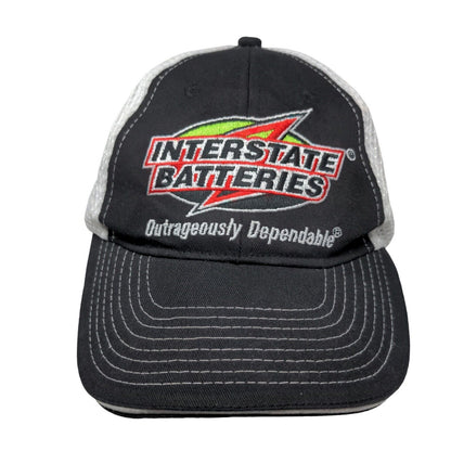 Interstate Batteries Outrageously Dependable Strapback Hat Black One Size