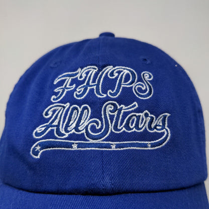 Champion Men's Slideback Hat Blue OSFA Embroidered FHPS All Stars Logo