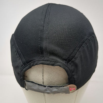 Hind Baseball Cap Black One Size Mesh Panels Reflective Strap Performance hat